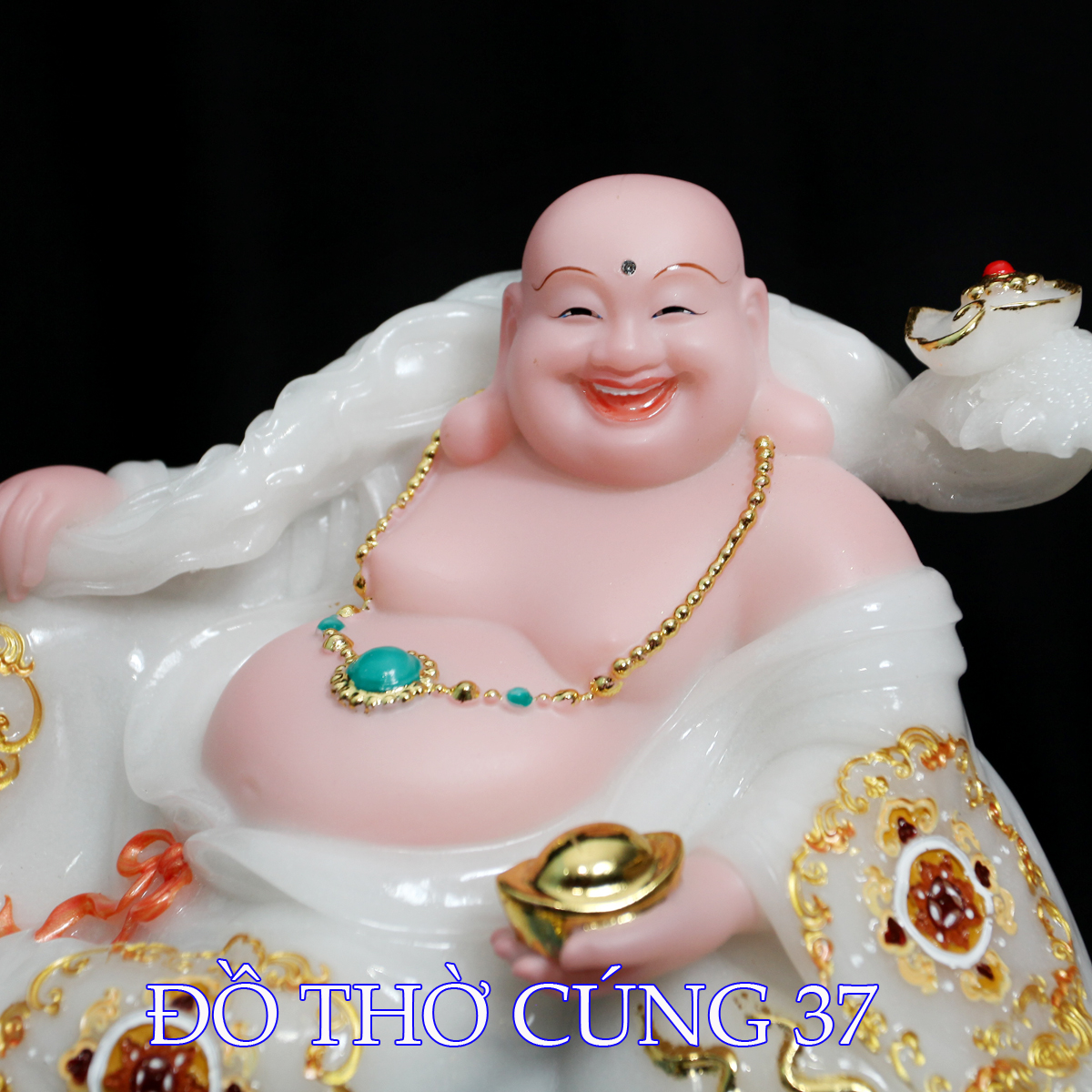 [ CAO 25 CM , NGANG 30 CM ] TƯỢNG PHẬT DI LẠC  [ BỘT ĐÁ + COMPOSITE ]