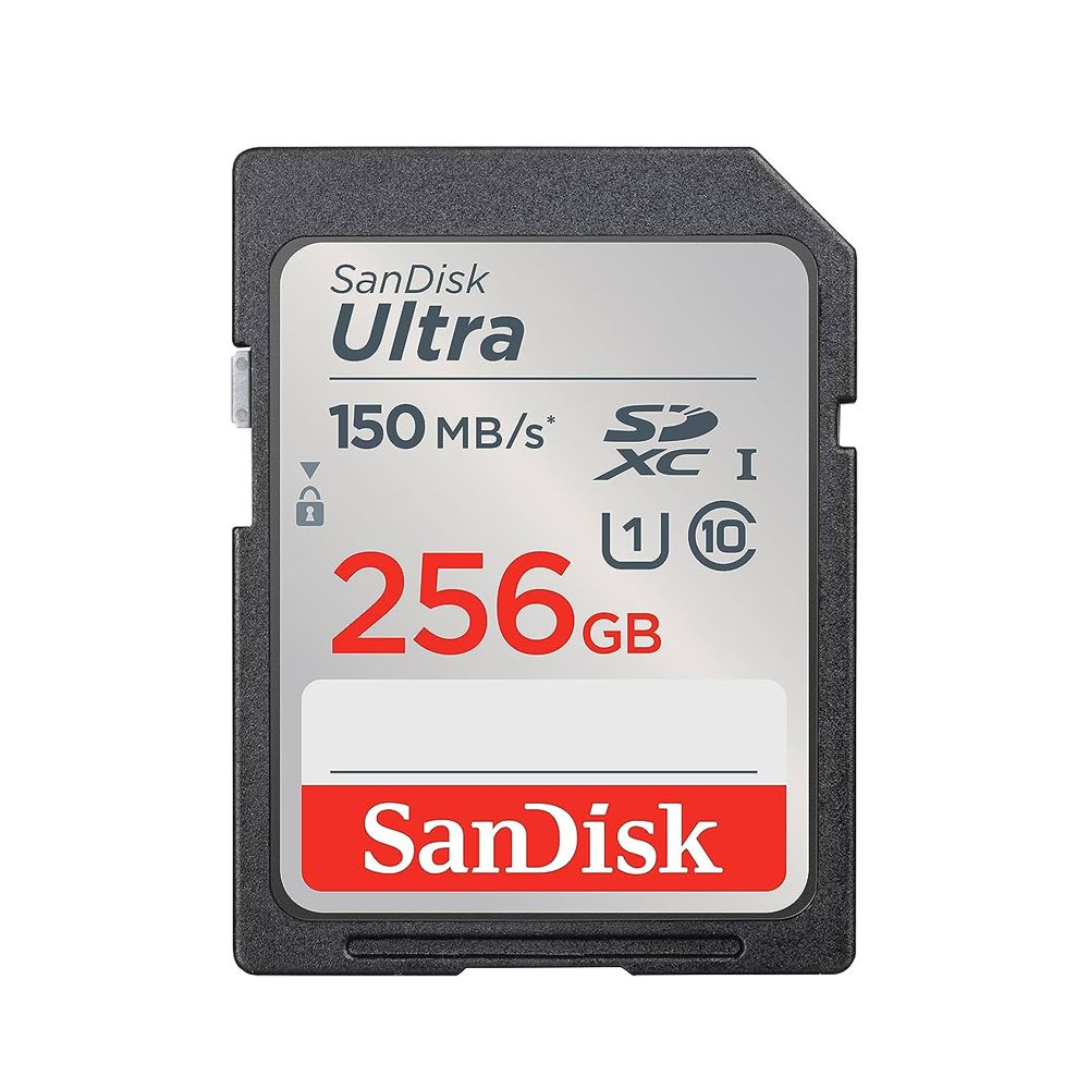 [MÃ 77LAZSOCIAL150K - GIẢM 20% ĐƠN 500K TỐI ĐA 150K] Thẻ nhớ Máy Ảnh SDXC SanDisk Ultra 32GB / 64GB / 128GB / 256GB 800x 140MB/s (Xám) - New Model - Nhất Tín Computer