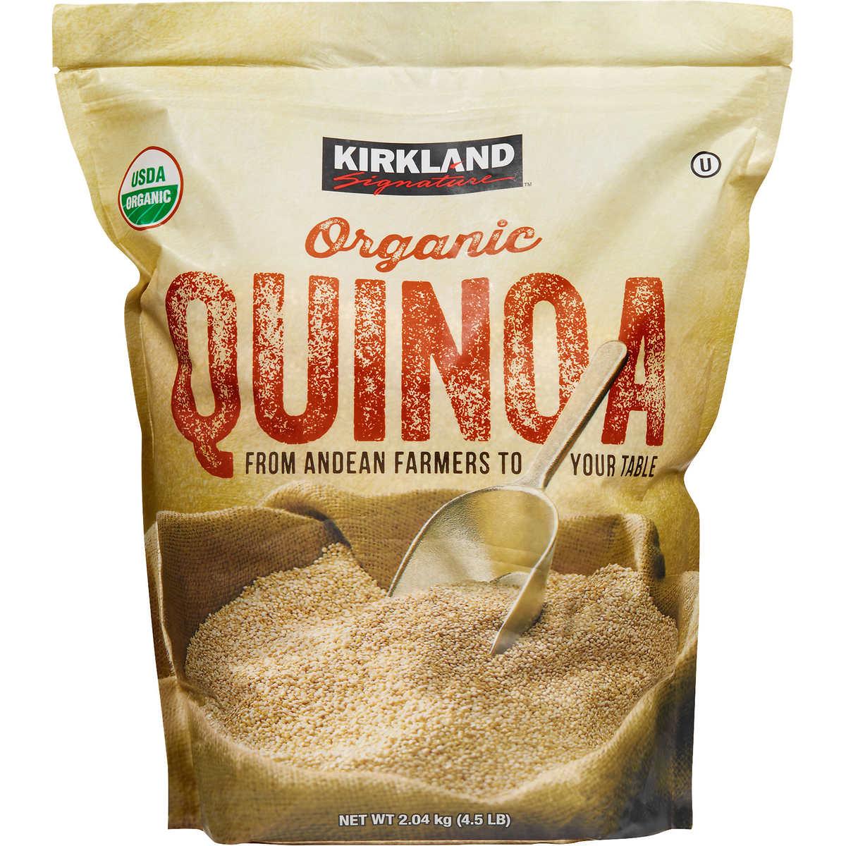 Kirkland Signature Organic Quinoa, 4.5 lbs