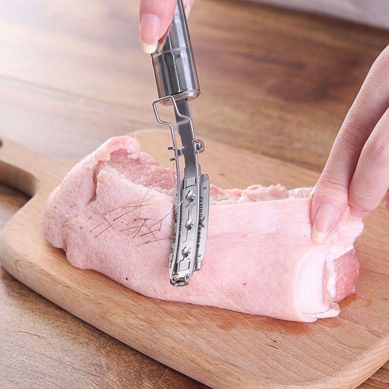 Dao cạo lông heo - dụng cụ cạo lông heo làm sạch lông heo