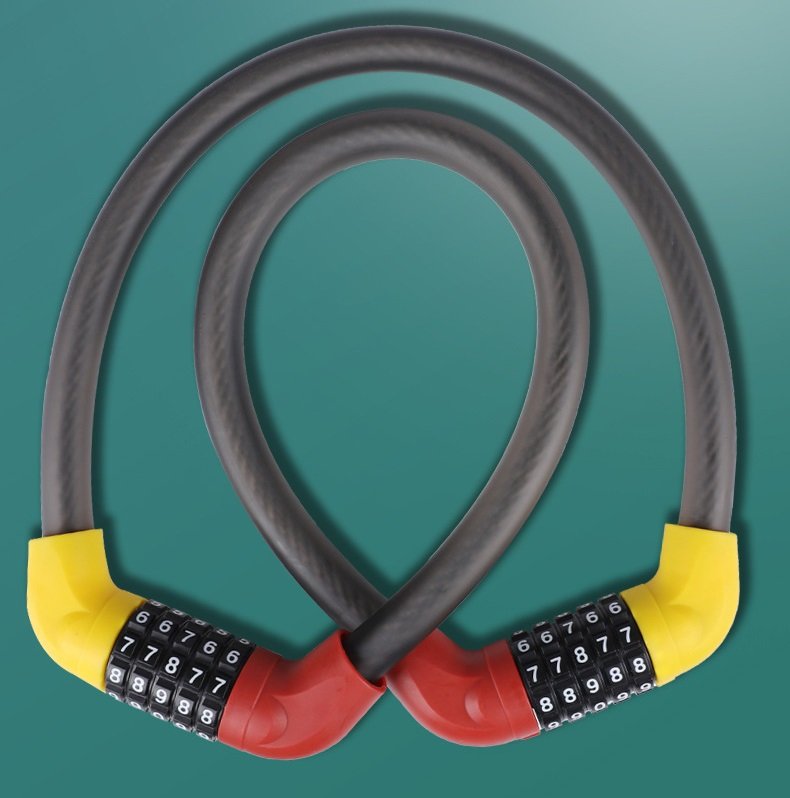 Khóa 5 số chống trộm xe đạp, xe máy cực chắc chắn