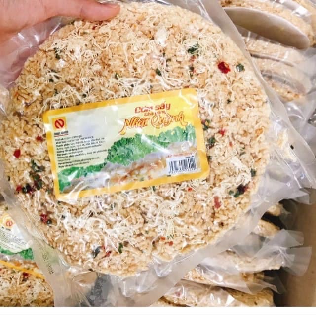 CƠM SẤY CHÀ BÔNG HIỆU NHẬT QUỲNH - siêu giòn siêu ngon