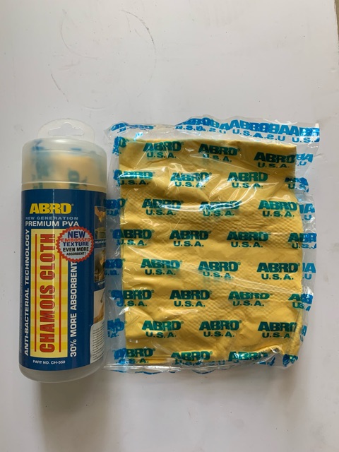 [HCM]KHĂN DA CỪU ABRO CHAMOIS CLOTH