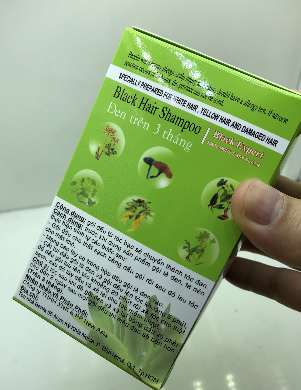 Combo 3 gói gội là đen olive thái lan