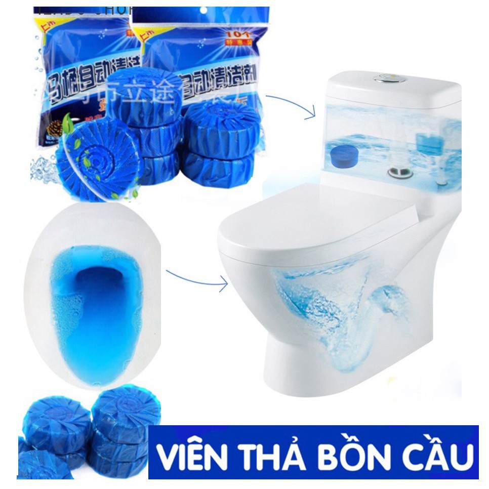 VIÊN THẢ TẨY BỒN CẦU HIỆU QUẢ
