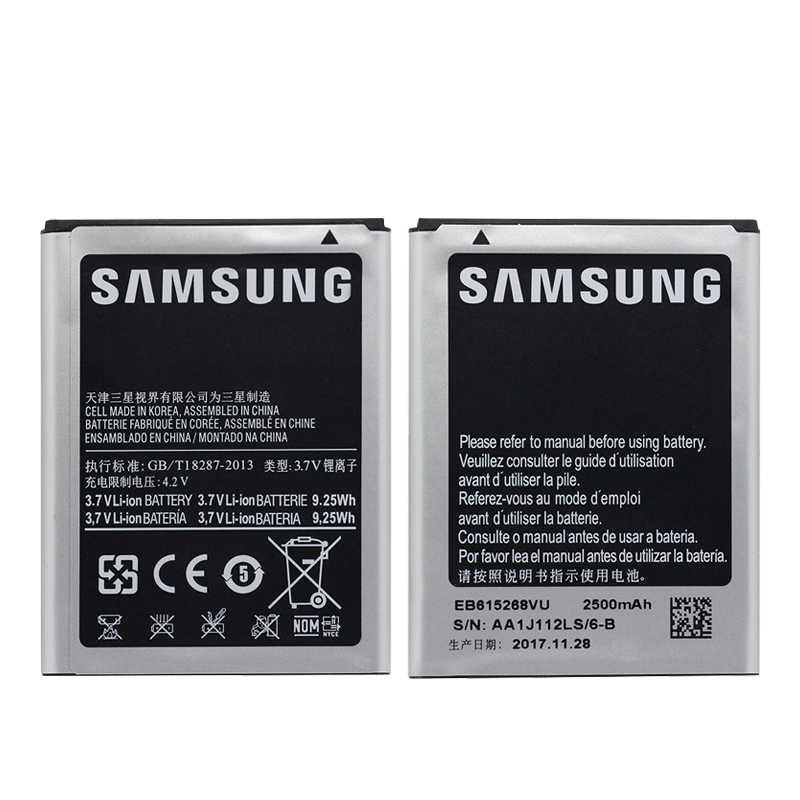 PIN SAMSUNG NOTE 1 /i9220 /N7000 (EB615268VU/2500mAh) ( LOẠI 1 BẢO HÀNH 6 THÁNG )