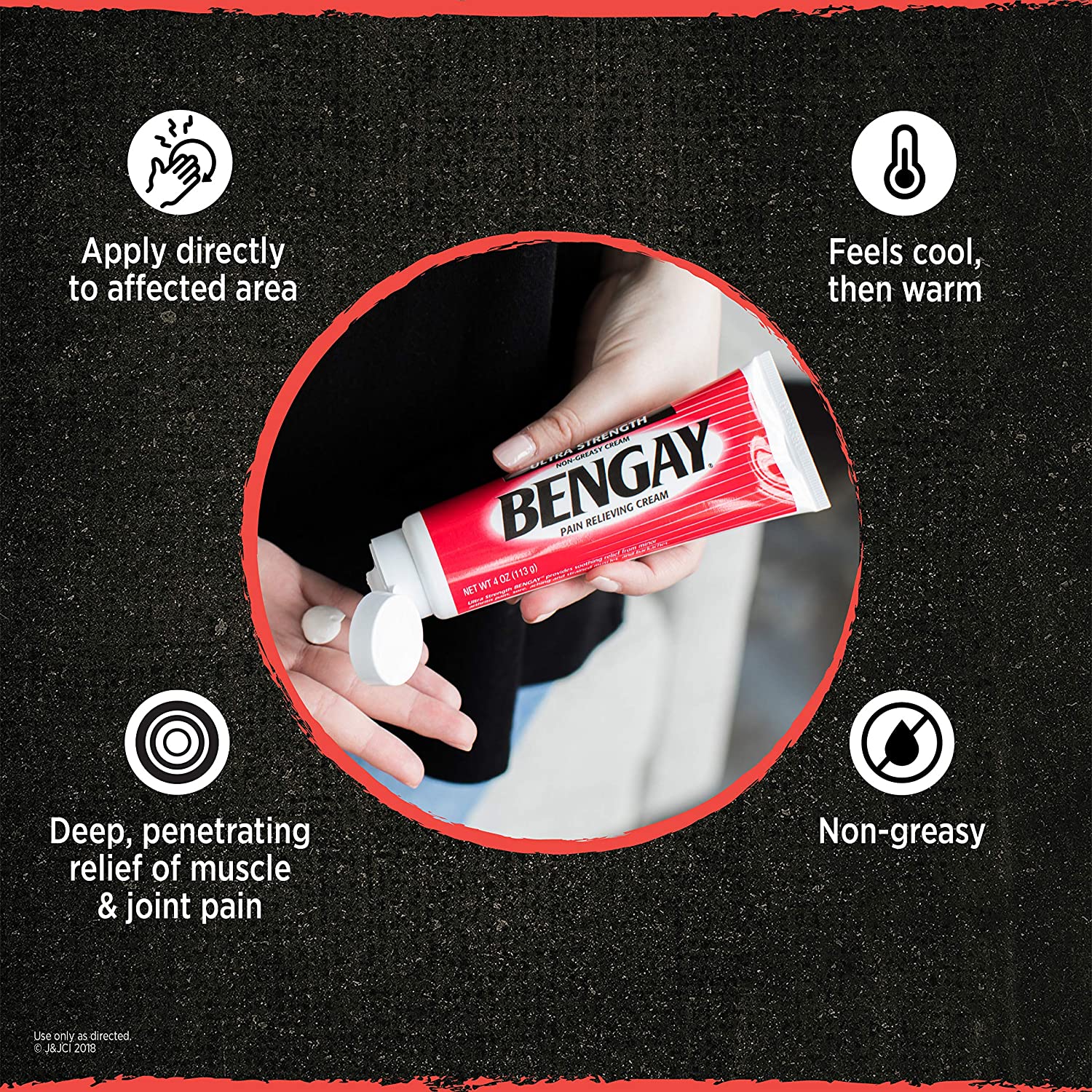 [HÀNG MỸ/NEW] KEM XOA BÓP BENGAY ULTRA STRENGTH
