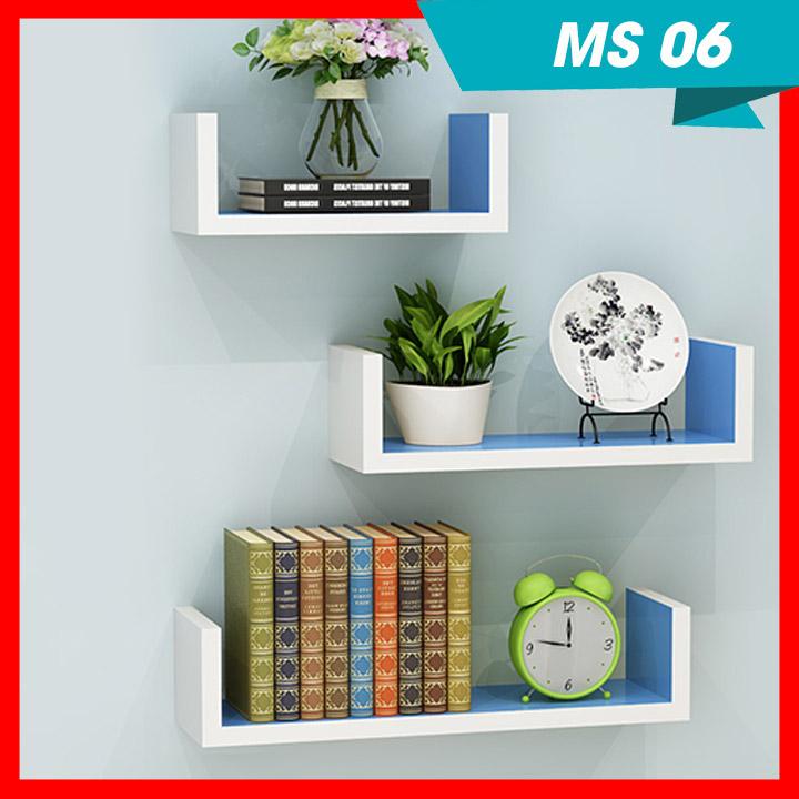 Kệ sách treo tường MS06