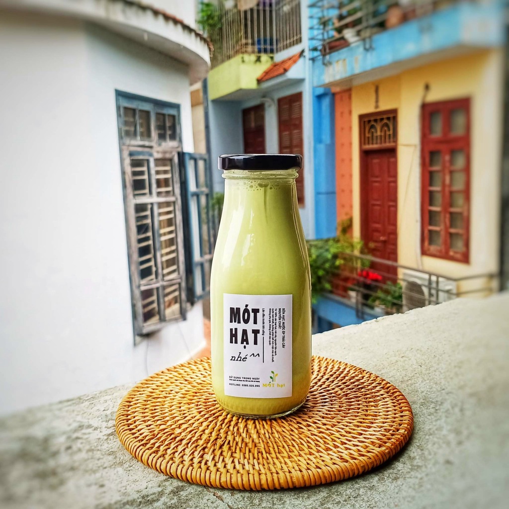 Bình thủy tinh, chai thủy tinh nắp thiếc 300ml - duonghieu6789