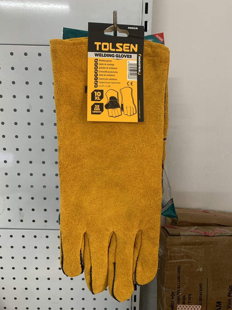 Bao tay vải hàn tolsen 45026