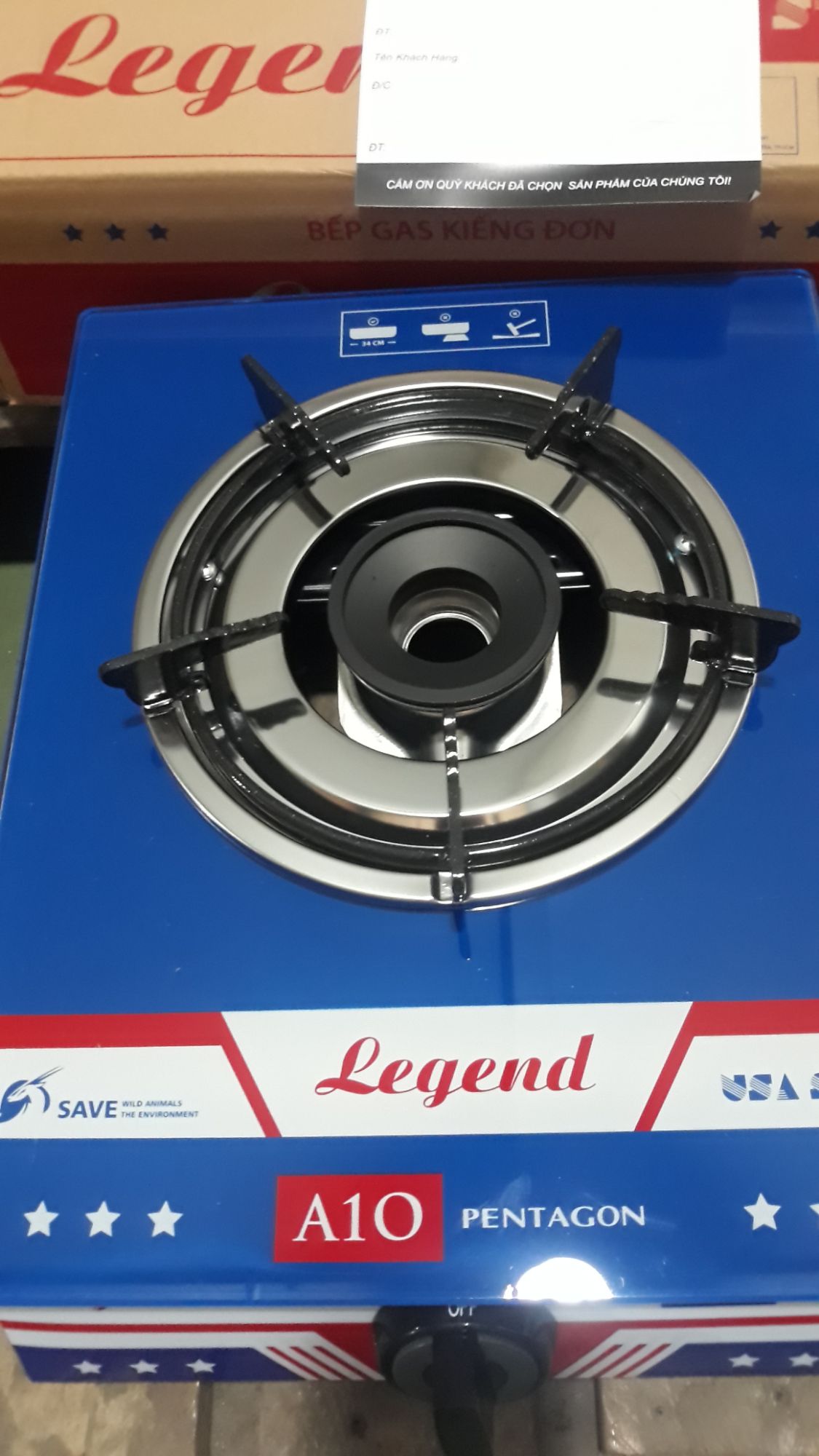 Bếp gas đơn đẹp chất lượng tốt