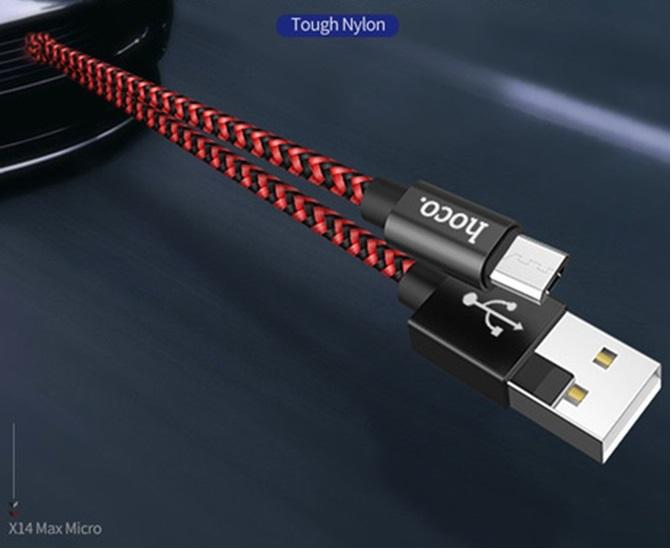 Cáp Sạc Nhanh Hoco X14 MAX Micro USB 1M l Cáp Sạc Android - BH 12 Tháng