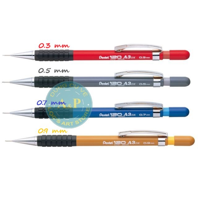 Bút chì bấm pentel 120 a3