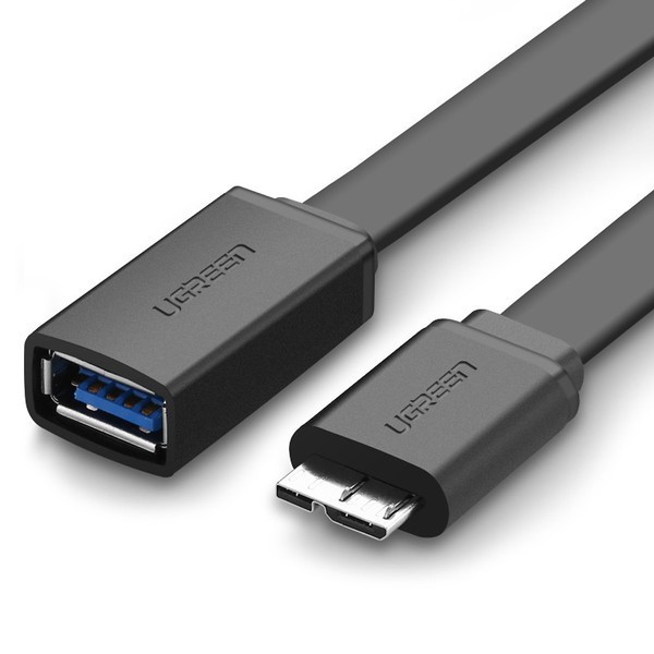 Dây chuyển đổi Micro USB 3.0 OTG dẹt dài 20cm Ugreen 10801