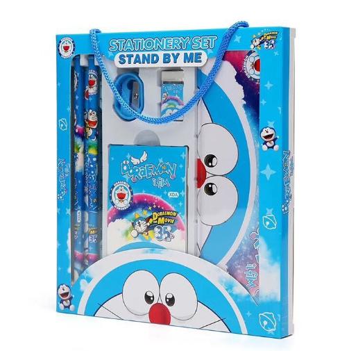[HCM]Bộ dụng cụ học tập 7 món mèo Doraemon cho bé