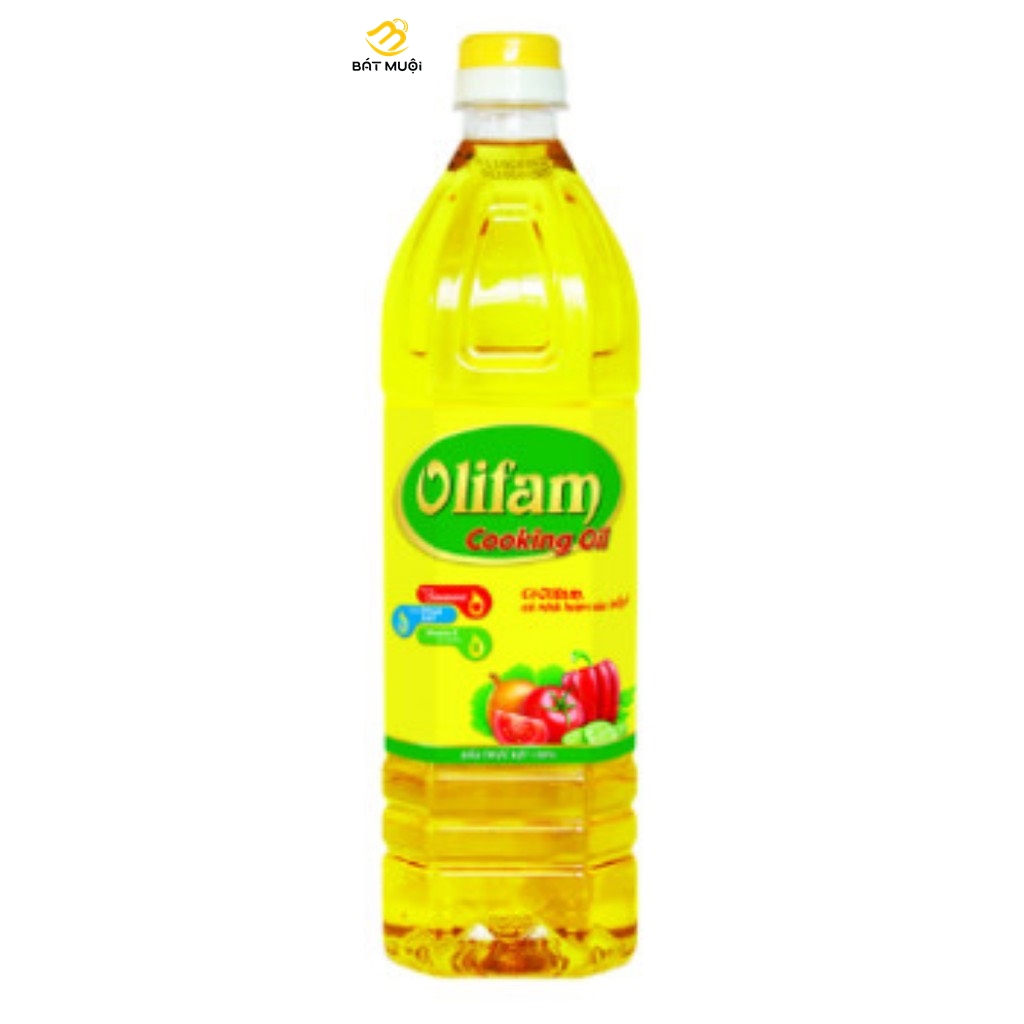 Dầu ăn cao cấp Olifam can 5 lít - CTY BÁT MUỘI