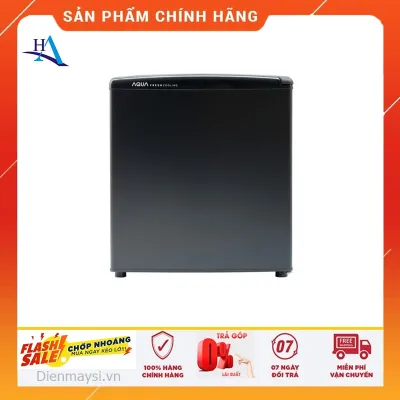 [HCM]Tủ lạnh Aqua 50 lít AQR-D59FA(BS) (Miễn phí giao tại HCM-ngoài tỉnh liên hệ shop)