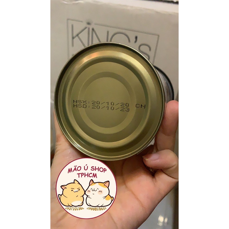 PATE KING’S PET - PATE CHO CHÓ/MÈO CON - LON 380g