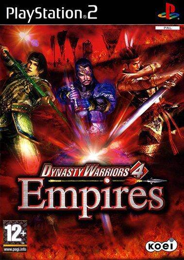 game ps2 tam quốc chí 4 empires ( đĩa game ps2 )