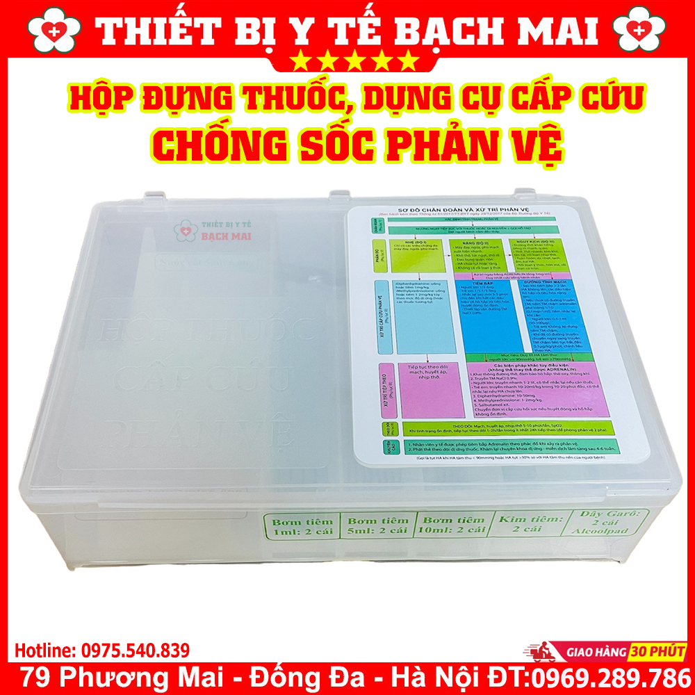 Hộp Cấp Cứu Chống Sốc Phản Vệ