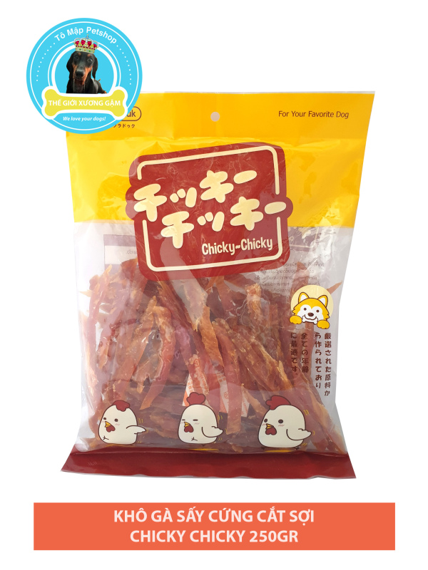 KHÔ GÀ GOODBOY JERKY SLICE 250GR
