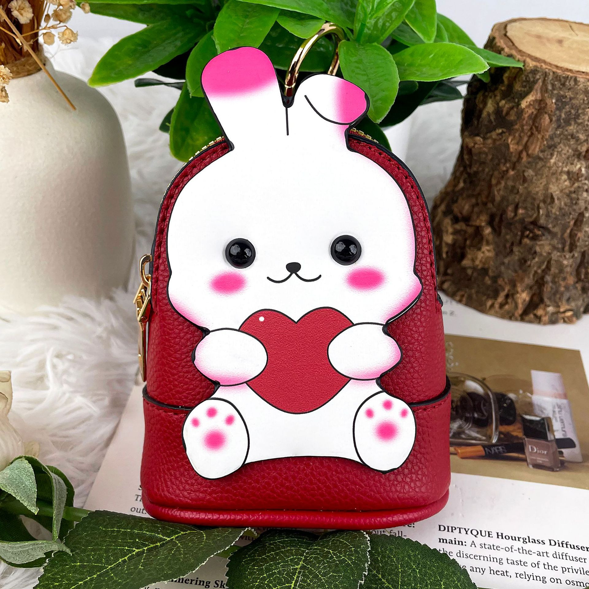 Túi Đeo Chéo Mini hình thỏ đáng yêu, thời trang