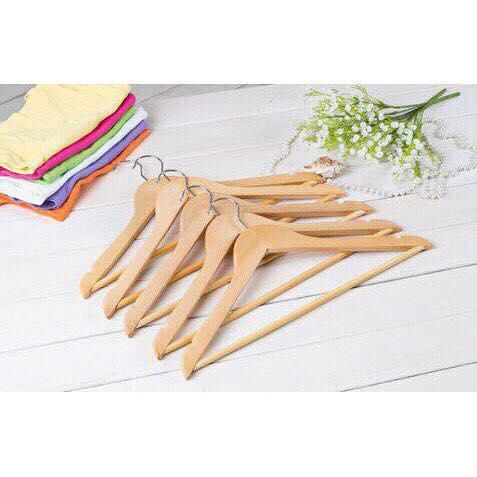 [HCM]Móc gỗ thanh ngang combo 10 cây