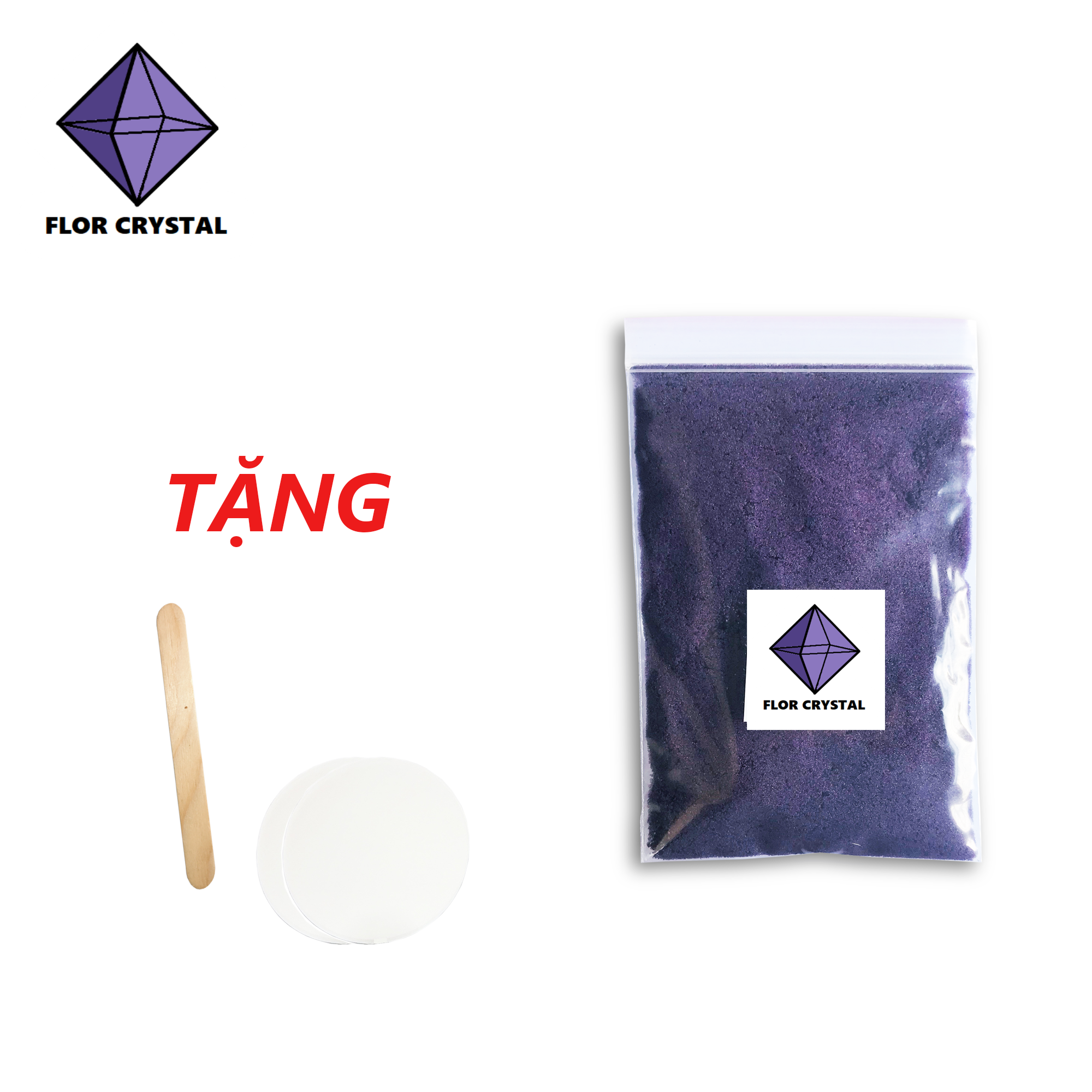 Phèn crom tinh khiết nuôi tinh thể