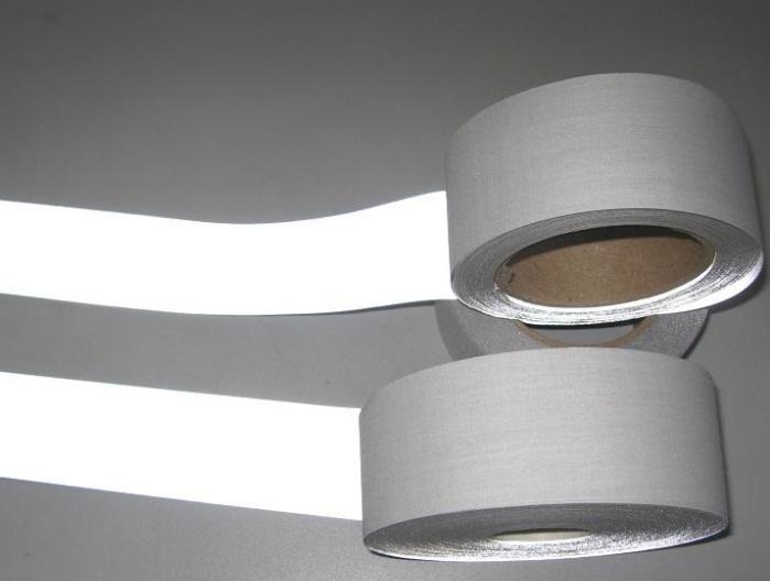 2 mét x 5cm Vải Phản Quang May Lên Quần Áo (màu Ghi Xám)
