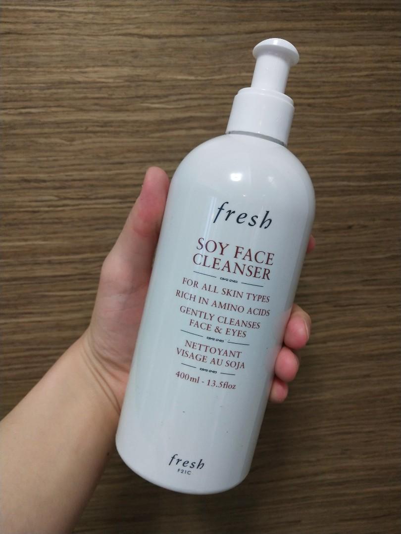 [HCM][Bill Us] Sữa Rửa Mặt Fresh Soy Face Cleanser 200ml - 400ml