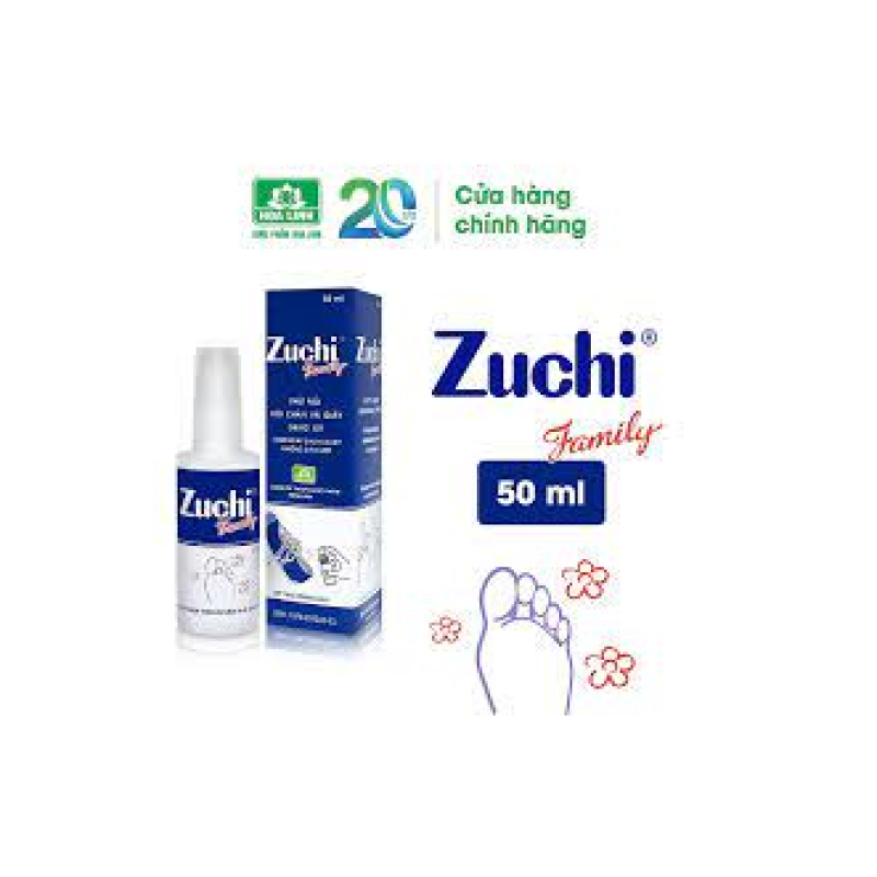 Zuchi family - Khử mùi hôi chân và giầy dạng xịt (50ML) nhập khẩu