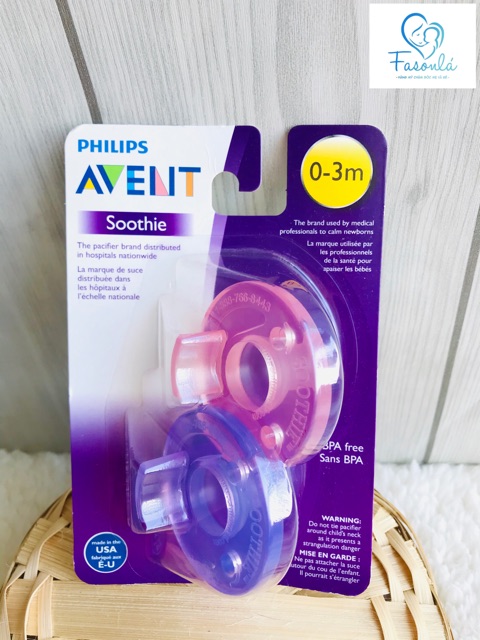 [HCM]Ty Giả Philips Avent Soothies 0-3M