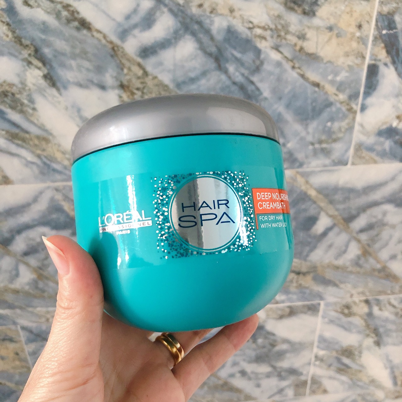 Kem ủ tóc suôn mượt loreal hair spa deep nourishing 500ml