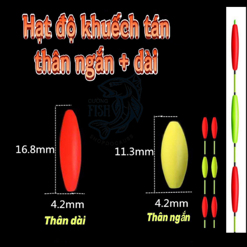 Xốp tăm phao, độ tăm phao