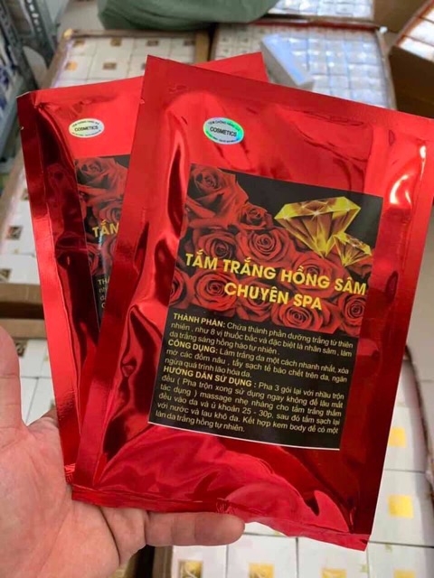 Tắm trăng hồng sâm chuyên spaa