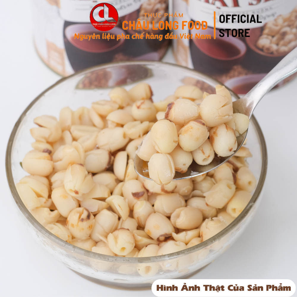 Hạt sen nước đường Cát Long 565gr ngọt bùi