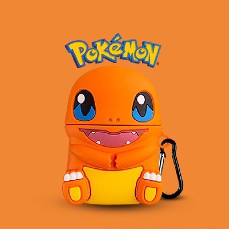 Ốp airpods 1/2/PRO khủng long lửa pokemon siêu đáng yêu