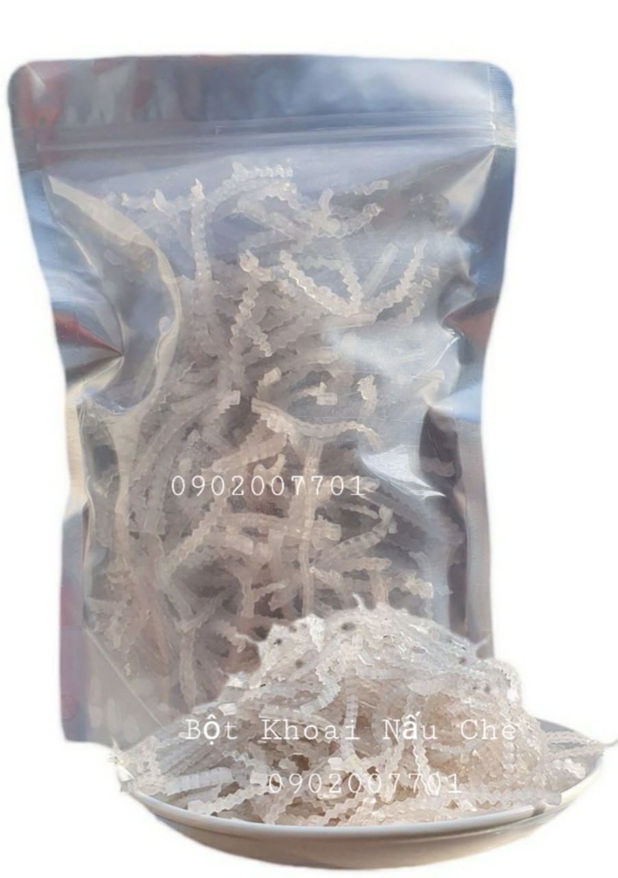 Bột khoai nấu chè răng cưa loại ngon màu trắng 500g/1kg