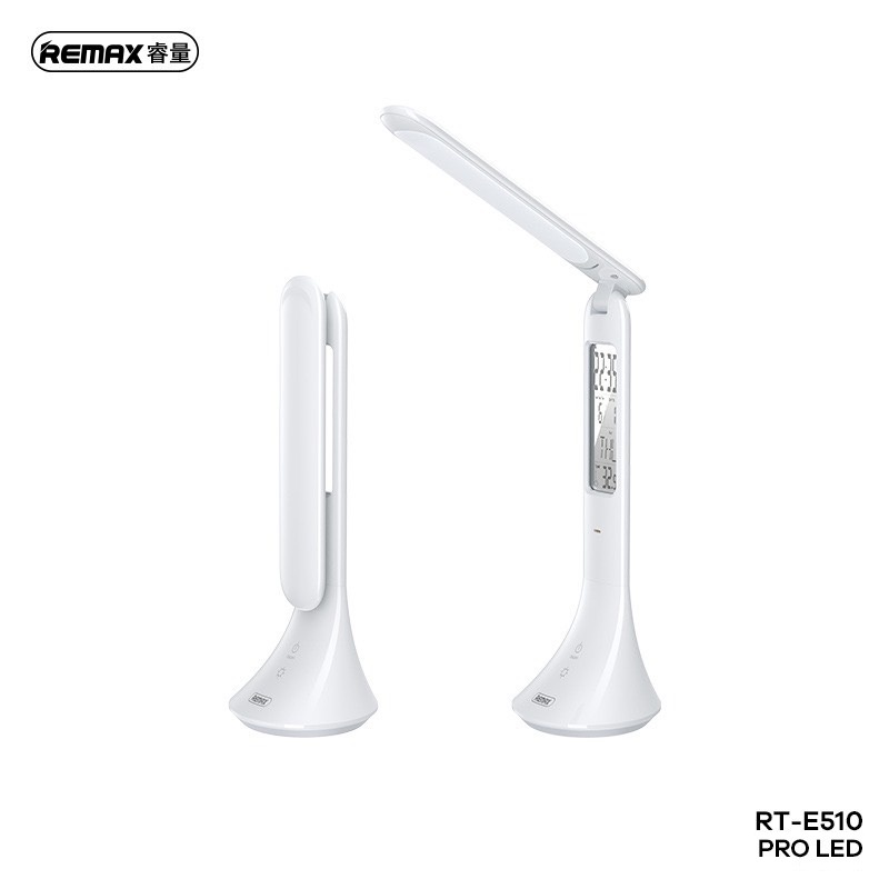 Đèn Led để bàn đa năng Remax RT-E185  | RT - E510  (Đèn led - Đồng hồ - Đo nhiệt độ)