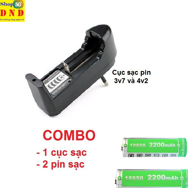 Cục sạc, dock sạc, dùng sạc các loại pin 18650 pin 3v7, 4v2. loại sạc 1 pin.