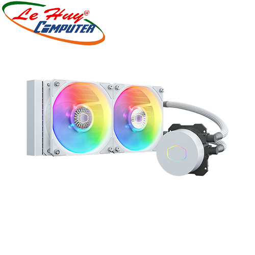 Tản nhiệt nước CPU Cooler Master MasterLiquid ML240L ARGB V2 White Edition