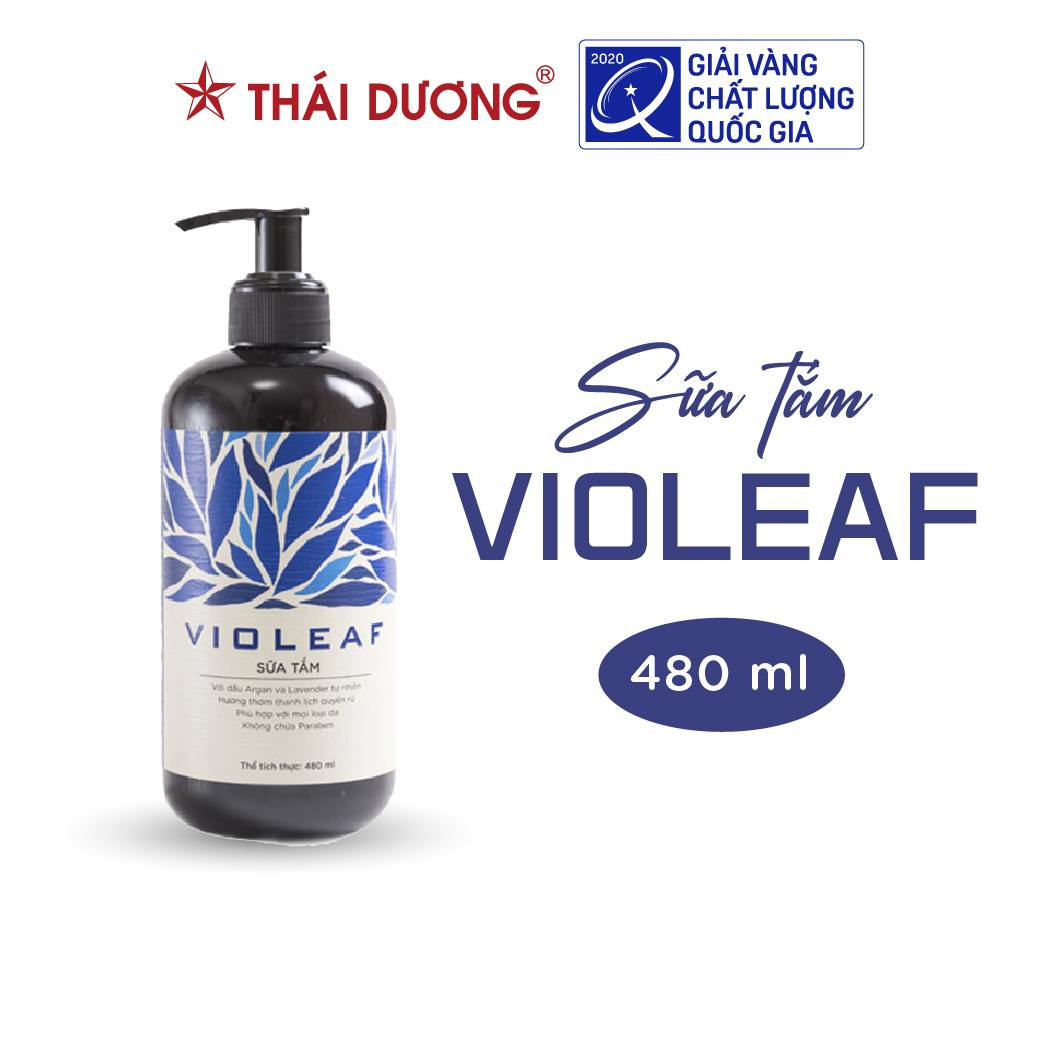 Sữa Tắm Thảo Dược Violeaf 480Ml - Sao Thái Dương
