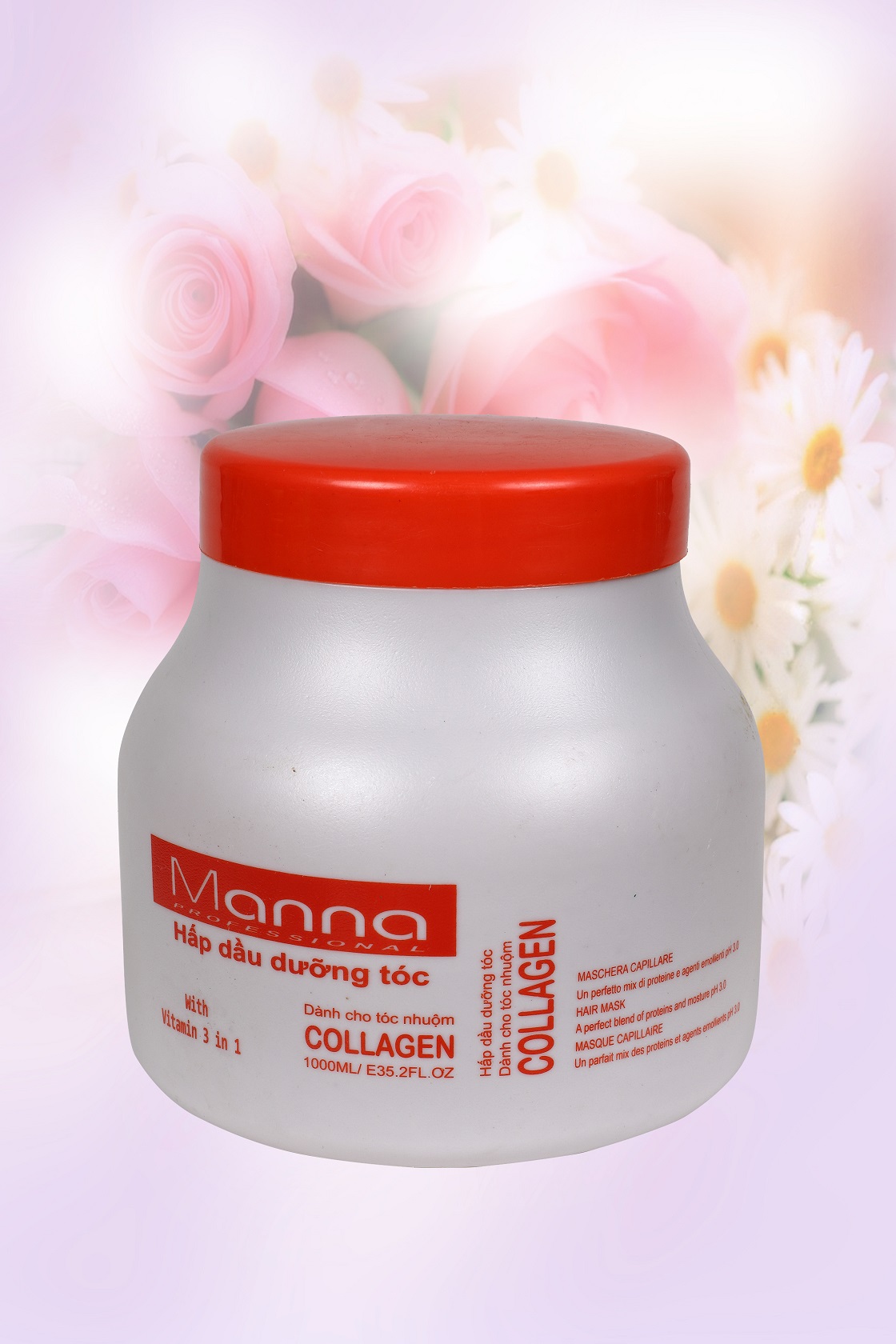 Hấp dầu Manna dành cho tóc nhuộm 1000ml
