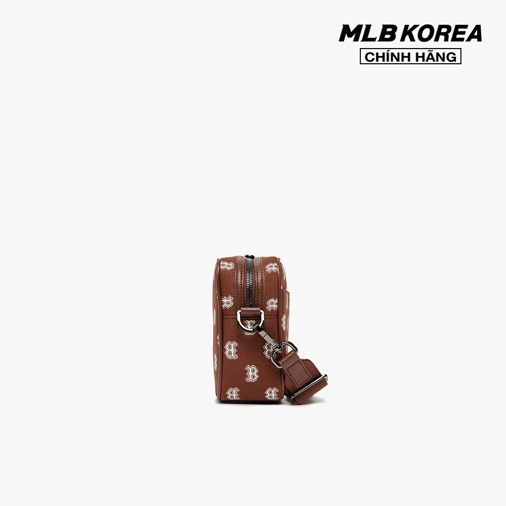 MLB - Túi đeo chéo phom chữ nhật Monogram 3ACRM012N-43BRD