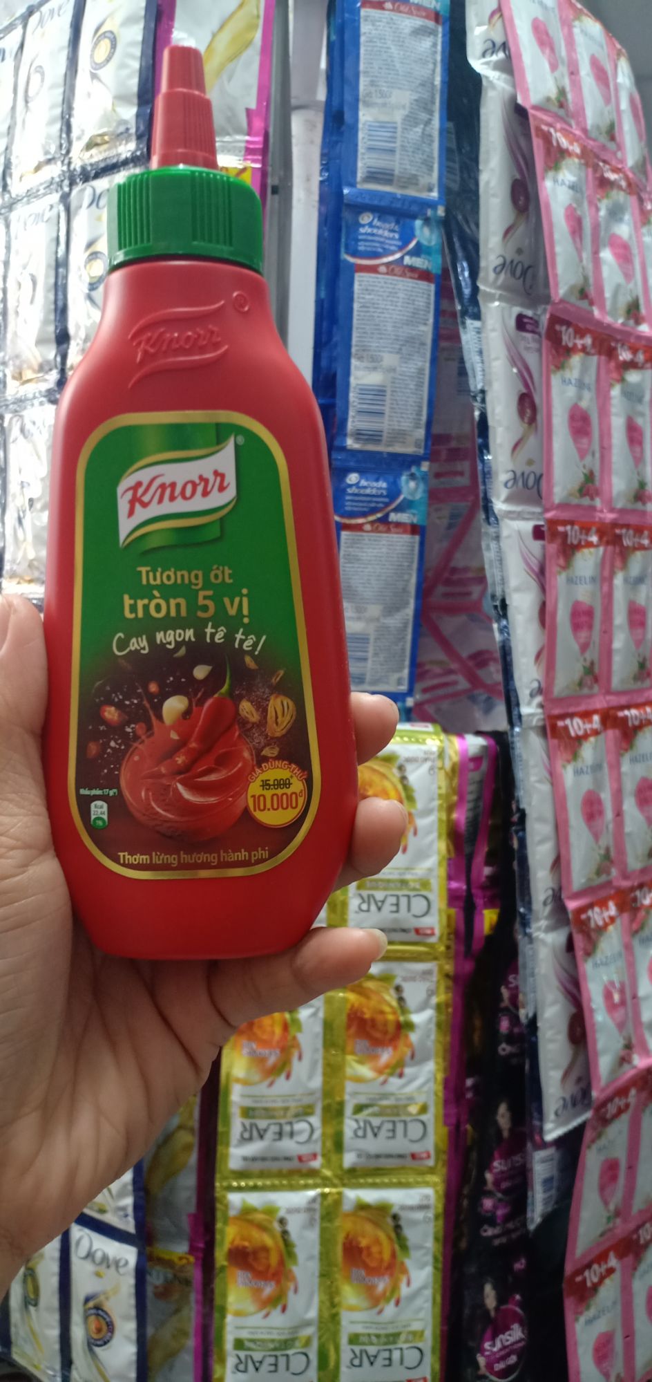 [HCM]Tương ớt Knorr tròn 5 vị ( giá dùng thử)