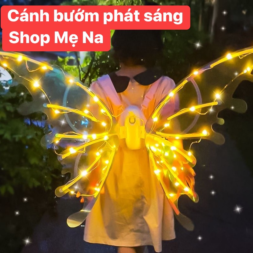CÁNH BƯỚM ĐIỆN TỬ CÓ NHẠC, CÓ ĐÈN LED PHÁT SÁNG