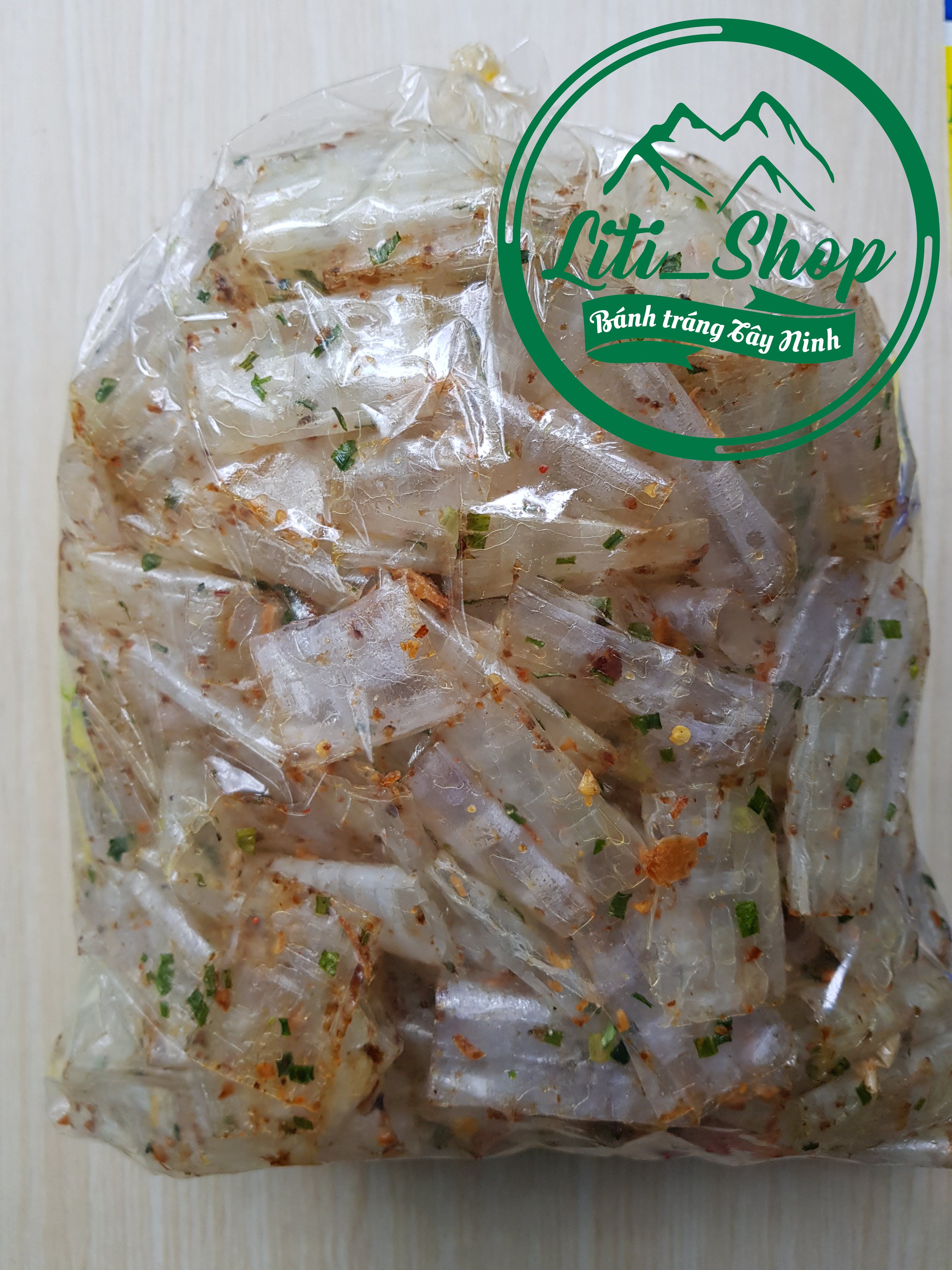 [500Gr] Bánh tráng Cuộn Dầu hành (Loại chay)