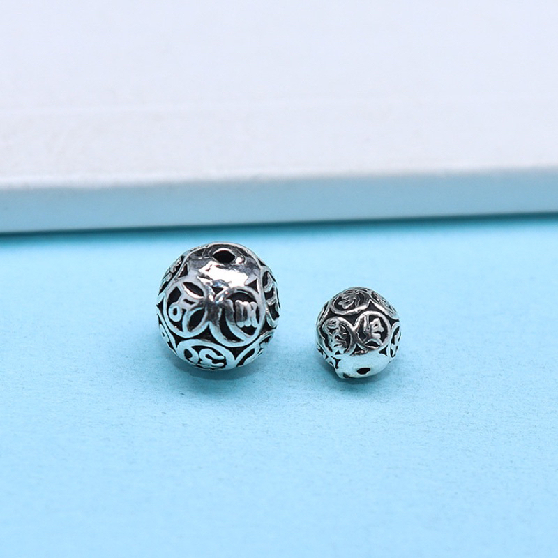 [S925] Charm bi bạc lục tự - MH183