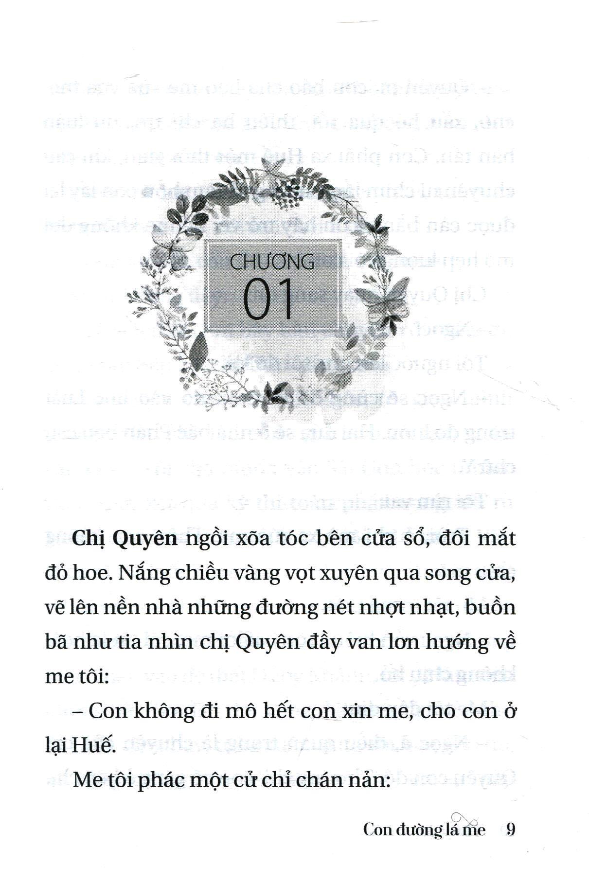 Tủ Sách Tuổi Hoa - Con Đường Lá Me