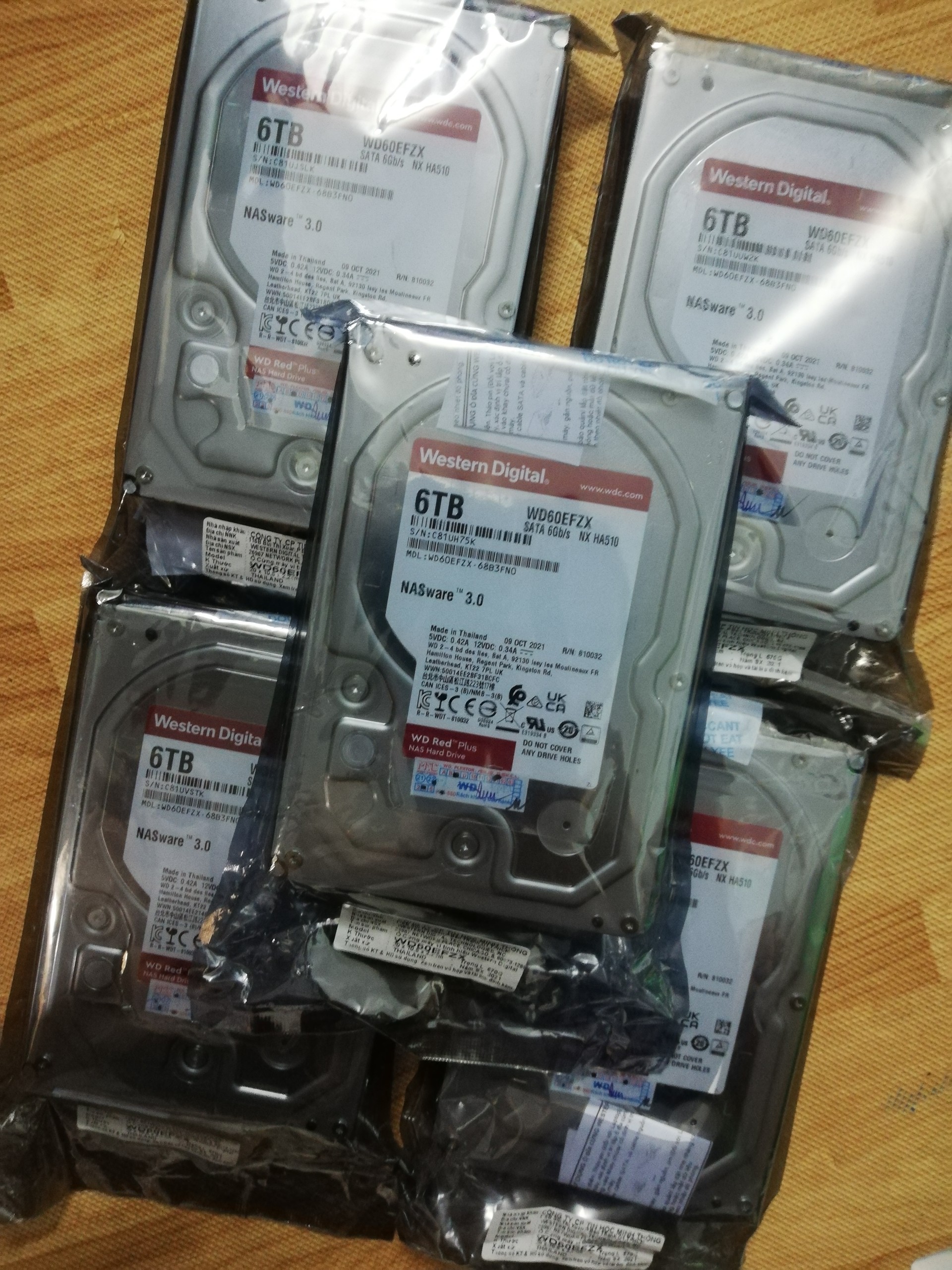 Ổ cứng WD Red Plus 6TB WD60EFZX
